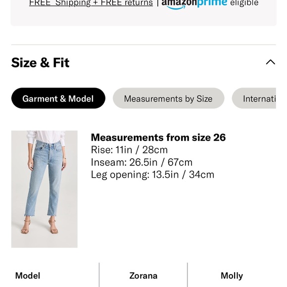 Agolde Riley Jeans - Picture 4 of 5